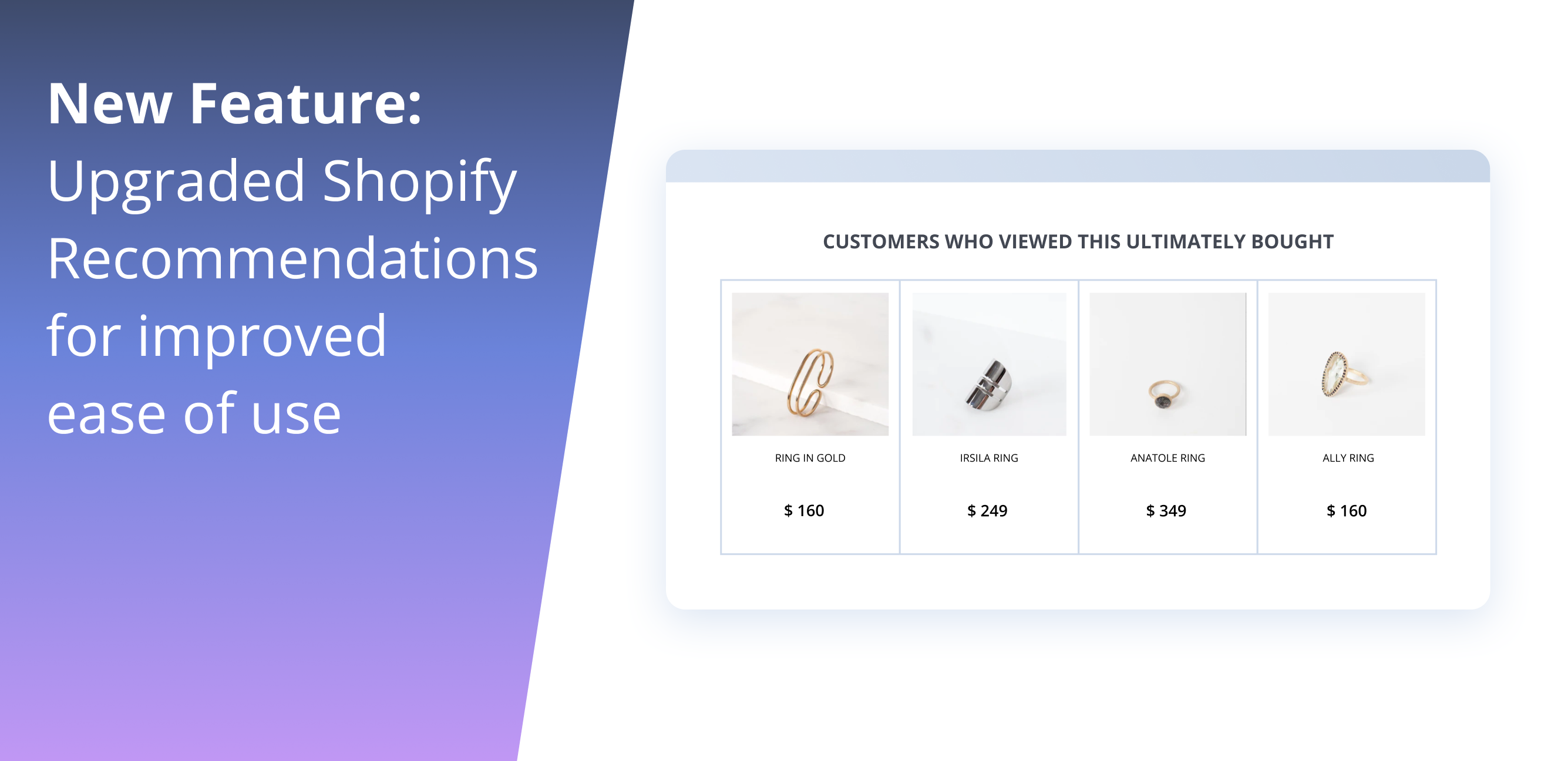 Findify merchants using Shopify’s Online Store 2.0 no longer need to manually add snippets of code to render their finished recommendations widgets on their store.
